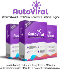 AutoViral Pro License Viral Content Curation Instant Download