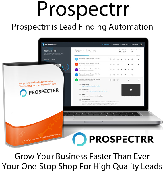Prospectrr App Pro License For PC & Mac Free Download By Joey Xoto