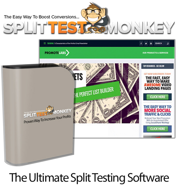 Split Test Monkey Lifetime Full Access By Promote Labs Inc