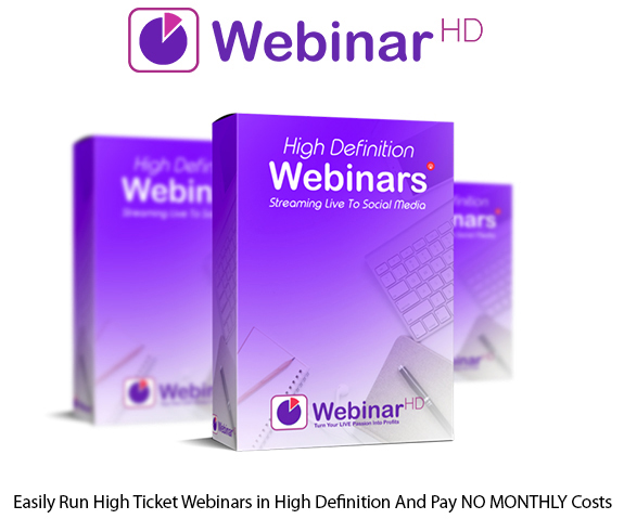 WebinarHD Software Instant Download Personal License
